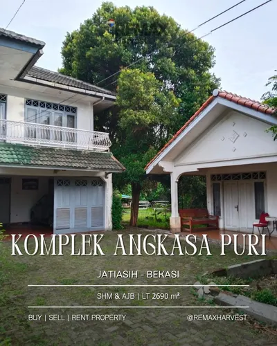 Tanah Plus Bangunan Rumah Komplek Angkasa Puri Jatiasih
