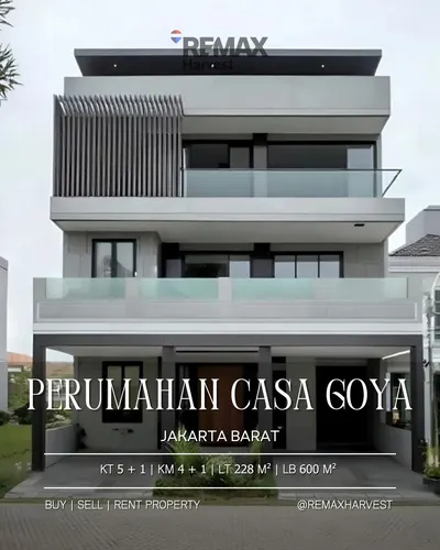 Rumah Mewah Perumahan Casa Goya Jakarta Barat